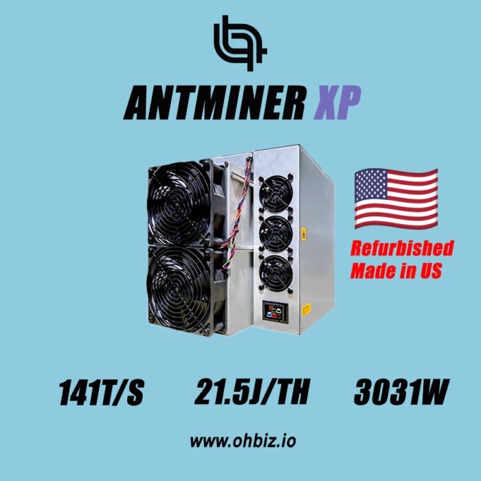 Antminer S19XP 141T (Refurbished in US)